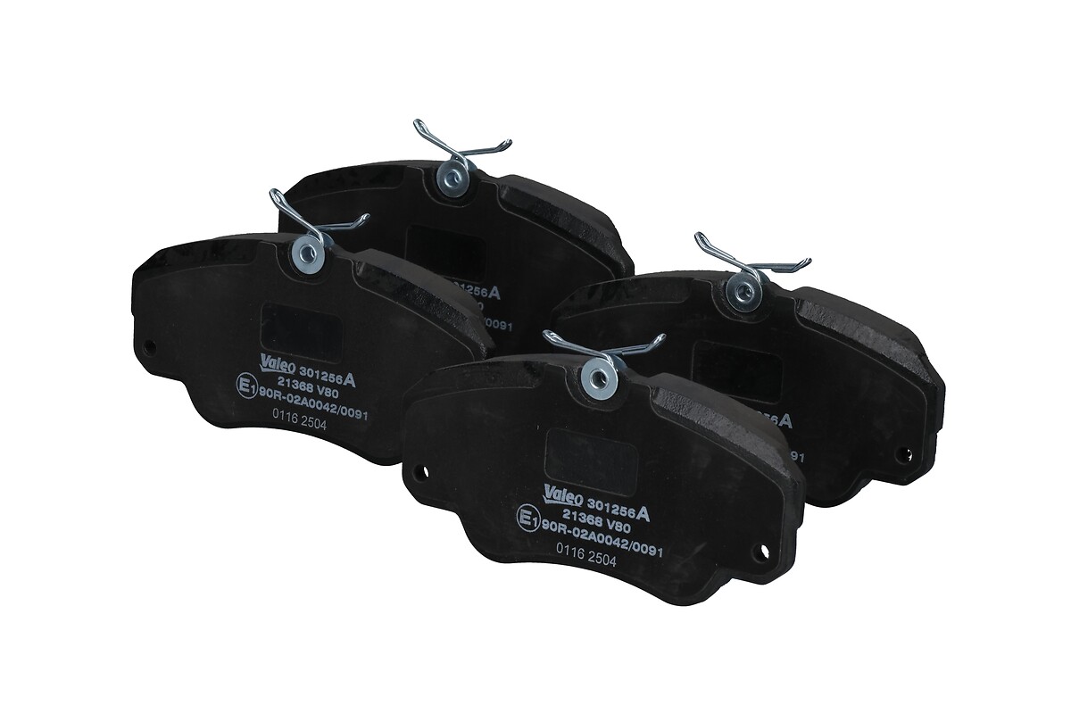 Jeu de 4 plaquettes de frein VALEO ref. 301256A